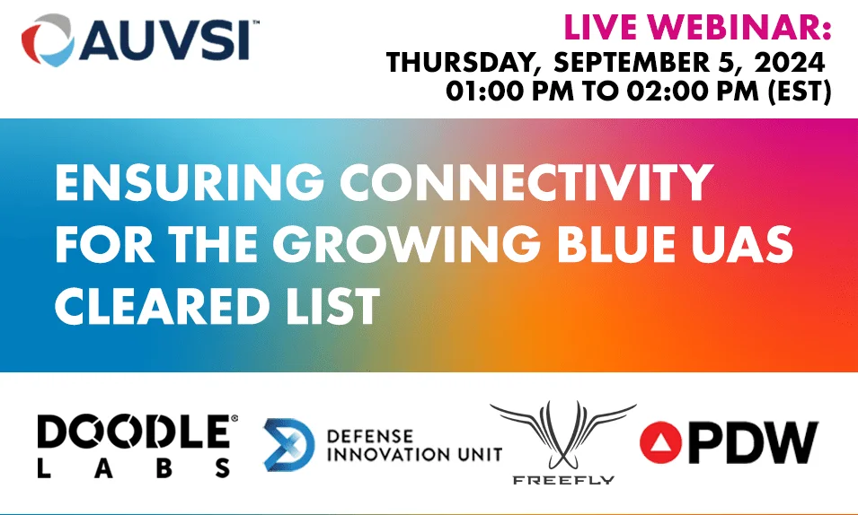 Upcoming webinar: Insiders’ view of growing Blue UAS program — article image 2
