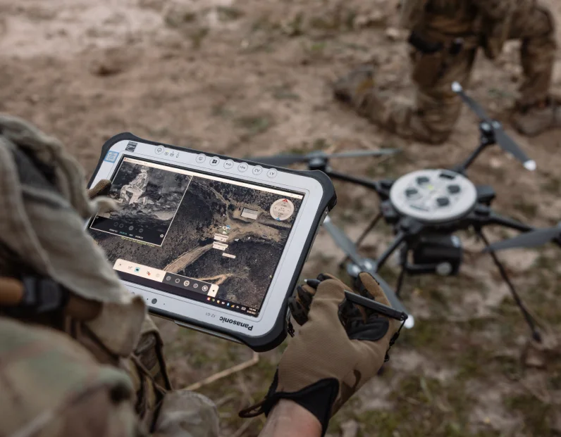 Land mesh networking