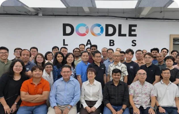 The Doodle Labs Singapore team